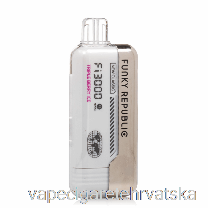Vape Hrvatska Funky Republic Fi3000 Disposable Triple Berry Ice